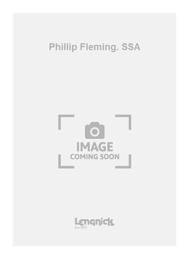 Phillip Fleming. SSA